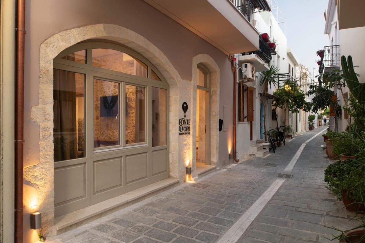 Fonte D'Oro Luxury Rooms (Adults Only) Rethymno  Екстер'єр фото